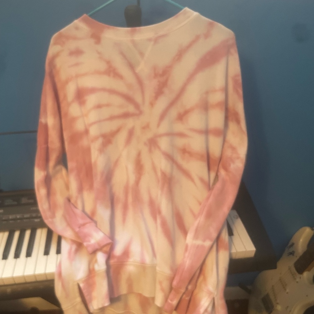 Pink Tie Dye Crewneck